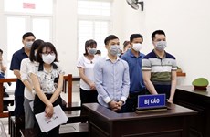 河内市人民法院开庭审理组织人员偷渡韩国案