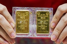 5月27日上午越南国内市场黄金价格接近5650万越盾
