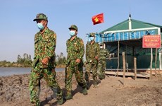 新冠肺炎疫情防控中“提前一步和更先一步”是越南军队强调的主张