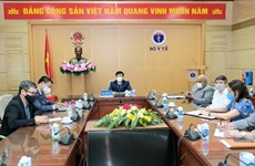 越南卫生部与古巴商讨新冠肺炎疫苗生产合作