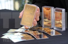6月22日上午越南国内市场黄金卖出价超过5700万越盾