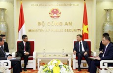 推动越南公安部与印尼有关机构的合作
