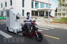 岘港市理工大学成功研发运输新冠患者的医用隔离箱