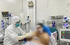 胡志明市积极为新冠肺炎危重症患者进行治疗