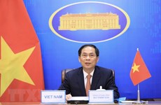 裴青山以视频方式出席第11届湄公河-恒河合作外交部长会议