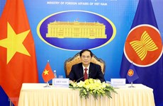 越南外长裴青山出席第54届东盟外长会议