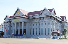  越南援建的老挝新国会大厦项目正式验收