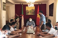 越南队已准备好参加在阿尔及利亚举行的2021年国际军事比赛