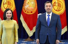 吉尔吉斯斯坦领导人对越南在革新事业中所取得的成就表示祝贺