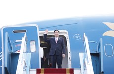 越南国会主席王廷惠启程出席第五次世界议长大会