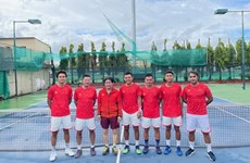 越南网球队获得2022年世界戴维斯杯男子网球集体赛世界二组附加赛的入场券