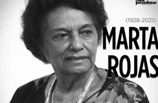古巴和越南友人送别革命记者玛尔塔·罗哈斯