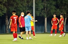 越南U23足球队为2022年U23亚洲杯预选赛备赛