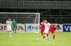 U23足球友谊赛：越南队大胜吉尔吉斯斯坦队