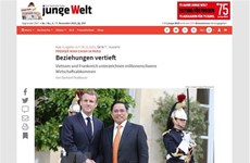 德国报刊对越南政府总理范明政访法取得的结果进行报道