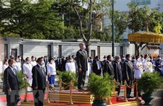 柬埔寨举行隆重仪式庆祝独立68周年
