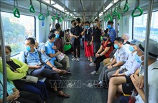 河内轻轨吉灵－河东线：11月21日起调整运行时间并开始收取费用