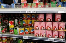 首批越南荔枝罐头在法国最大亚洲连锁超市上架