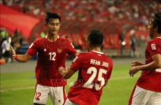 2020年“铃木杯”东南亚男足锦标赛决赛： 泰国队对阵印度尼西亚队
