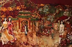 越南两位著名画家联合举行“春季”画展