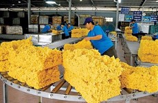 越南是印度第三大橡胶供应市场