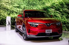 美国一家企业在 CES 2022上预定100辆VinFast电动汽车