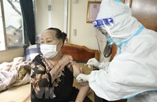 河内市卫生部门上门为老弱特殊人群提供疫苗接种服务