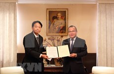 两位日本公民被任命为越南驻名古屋市和三重市名誉领事