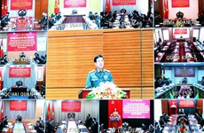 越南共产党中央军事委员会举行全军主要干部会议