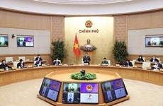 越南政府总理主持召开2022年1月份政府关于法律建设专题会议