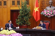 政府总理范明政欢迎三星扩大在越南投资规模