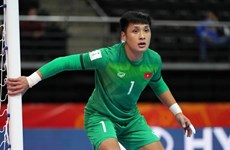 越南五人制足球守门员胡文意跻身世界十大最佳守门员名单