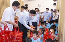 国会主席王廷惠在胡志明市开展慰问拜年活动