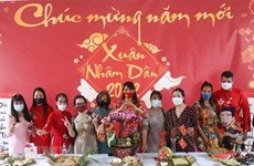 2022年壬寅年：旅居莫斯科越南妇女喜迎新春