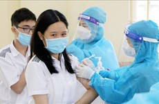 越南12至17岁人群新冠疫苗第二剂接种覆盖率已达89.7%