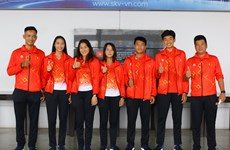 越南青年网球队参加青年戴维斯杯预选赛和比利·简·金杯亚太预选赛