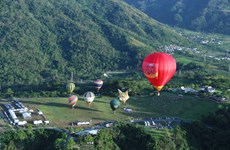 2022年宣光国际热气球节：越捷航空的热气球代表越南