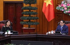 越南政府总理范明政会见新西兰驻越南大使