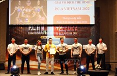 2022年PCA健美锦标赛首次在越南举办
