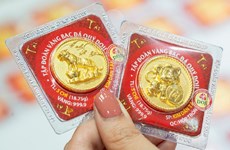3月24日上午越南国内黄金价格超6900万越盾