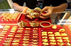 3月28日上午越南国内黄金价格上涨15万越盾