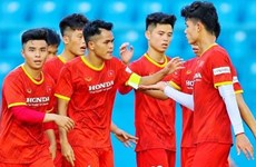 2022迪拜足球友谊赛：越南U23足球队重逢乌兹别克斯坦U23足球队