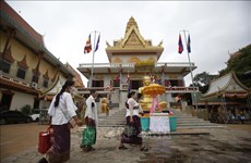 柬埔寨人民在疫情2年后迎接高棉族新年