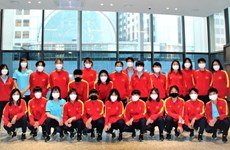 第31届东运会：越南女足队韩国集训之旅圆满成功