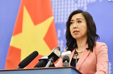 越南外交部发言人黎氏秋姮：越南要求中国在采取措施保护东海海域生物资源时尊重越南对黄沙群岛的主权