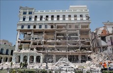 越南领导人就古巴一酒店发生爆炸造成人员伤亡和财产损失向古巴领导人致慰问电 