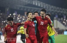 第31届东运会男足比赛： 越南队以1比0击败缅甸队 名列小组首位