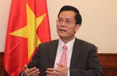 越南外交部副部长何金玉就范明政总理访美成果接受记者采访