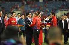 政府总理范明政向东运会卫冕冠军U23球队致贺信