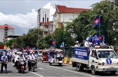 柬埔柬第五届乡分区理事会选举竞选活动正式启动